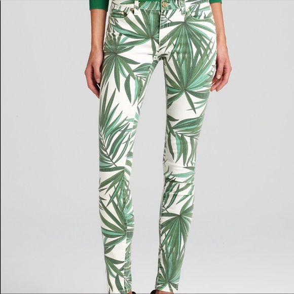 Michael Kors palm leaf skinnies - Picture 1 of 6